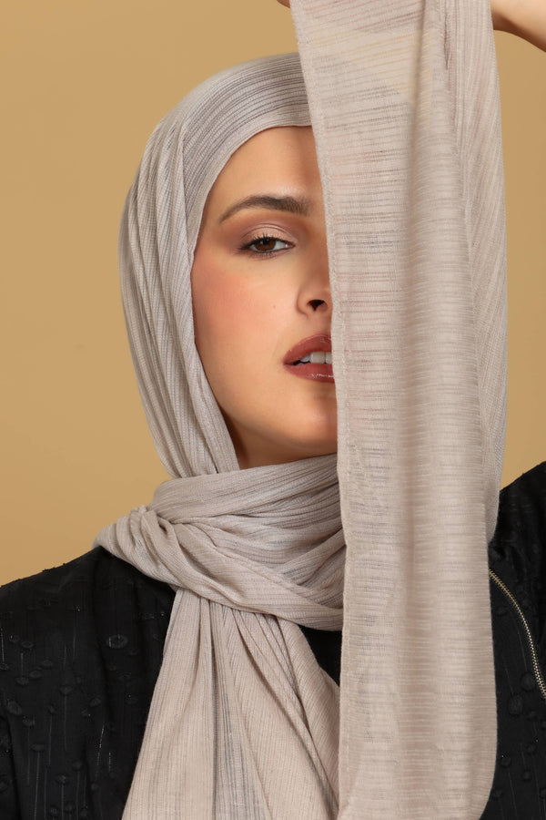 Scarf Chiffon - Light Grey