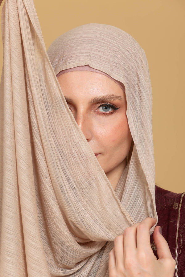 Scarf Chiffon - Beige