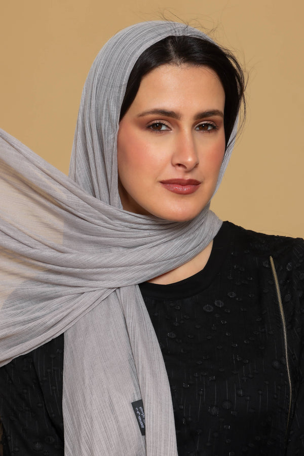 Scarf Chiffon - Grey