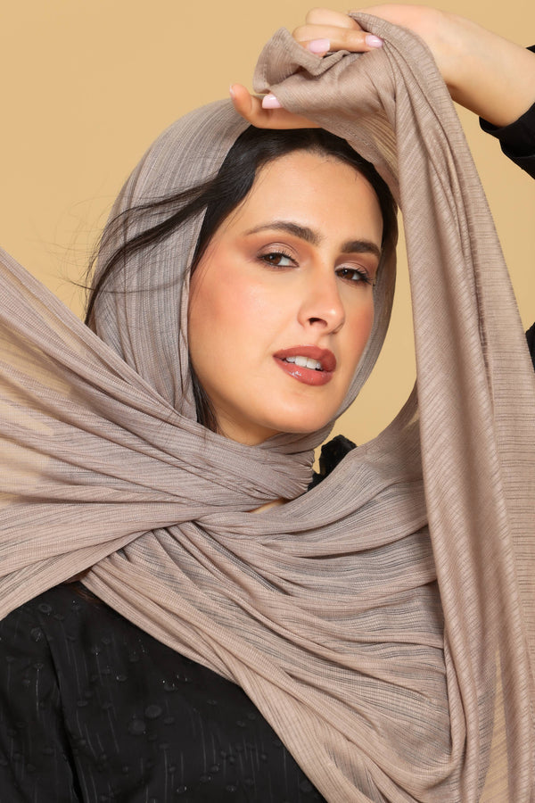 Scarf Chiffon - Taupe