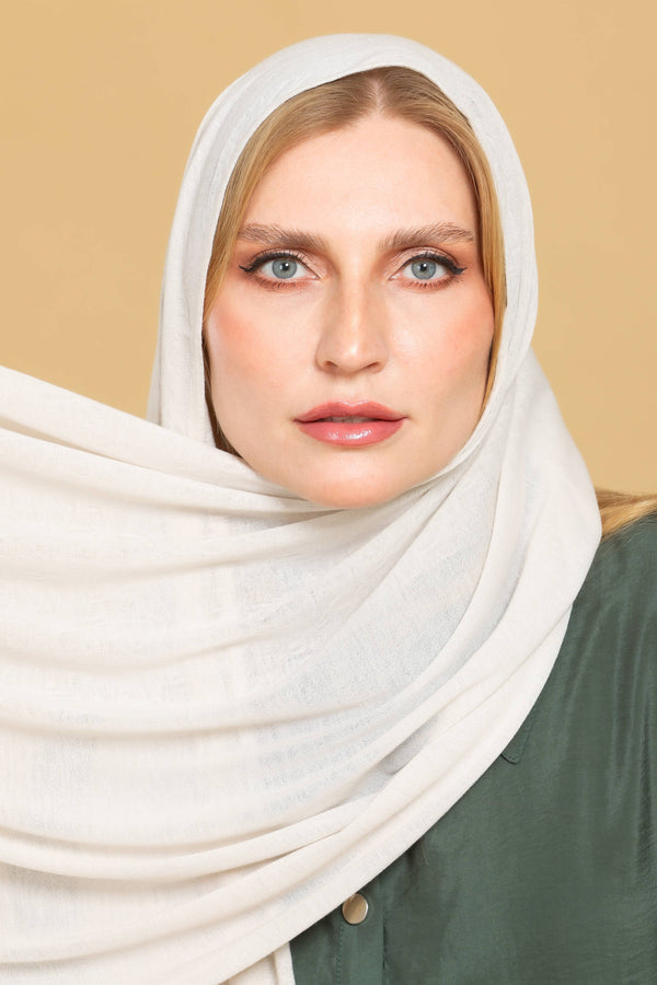 Cotton Kashmiri - Off-White