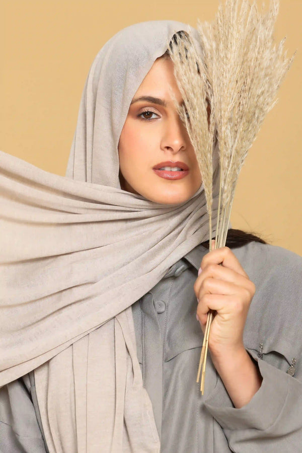 Cotton Kashmiri - Nude