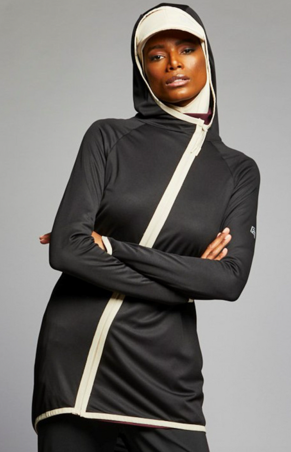 Jacket Sport Zip - Black