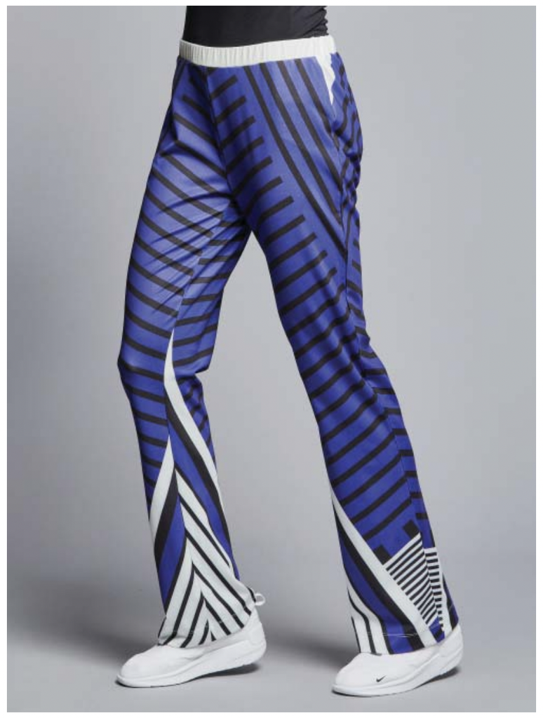 Pantalon Sport Pattern Bleu Roi